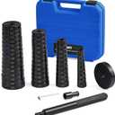 Orion Motor Tech 52-in-1 Custom Bushing Driver Tool Set and Transmission Wheel Axle Bearing Race Seal Installer Remover, Bush Removal Puller Bearing Press Tool Kit (blue)