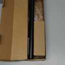 Zeerobee Curtain Rods for Windows 32 to 48, 1 Inch Industrial Wrap Around Black Curtain Rod, Indoor/Outdoor Room Divider Adjustable Drapery Pole, 32"-48"