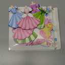 Amyhill 24 Pieces Princess Dress Ornaments for Christmas Tree Wooden Princess Hanging Ornaments for Christmas with Rope Xmas Gifts for Girls Party Supplies Decorations