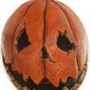 Ghoulish Productions Last Night Pumpkin Mask (Multi-colored)
