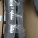 Waterproof Outdoor Cushions for Patio Furniture, Fade Resistant Backrest and Deep Seat Cushion Set with Removable Cover, 22 x 22 Inch, Dark Grey, Set of 1