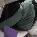 C CUSHION LAB Patented Pressure Relief Seat Cushion for Long Sitting Hours on Office/Home Chair, Car, Wheelchair - Extra-Dense Memory Foam for Hip, Tailbone, Coccyx, Sciatica - Wellness Green