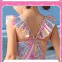Angel season Girls Swimsuits Kids Bathing Suit One Piece Swimwear with UPF 50+ Cute