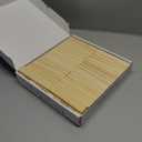 ICEKO KN 100pcs Classic Wooden Building Blocks Set,Solid STEM Building Toys for Kids, Preschool Learning Montessori Toys for Toddlers, Boys & Girls Birthday Gift (Log Color)