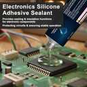 1DFAUL 200ml Conformal Coating for Electronics, Silicone Conformal Coating Insulating Sealant, Waterproof, Dust& Moisture Resistant, for Reliable Electronic Components Protection