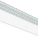Lithonia Lighting Cambridge 4 Foot LED Kitchen Light Fixture, Linear Flush Mount Ceiling Light Fixture, 4000K Cool White, 3300 Lumens, 120 Volts, 39 Watts, Damp Listed, White (FMFL 30840 CAML WH), 2800 Lumens, 120 Volts, 35 Watts, Damp Listed,
