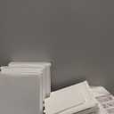 Tall Narrow Storage Cabinet, Silm Bathroom Organizers with Wheels, Golden Handle, Anti-Tip Storage Cabinet with Adjustable Shelves for Kitchen, Laundry(5tier-Cream)