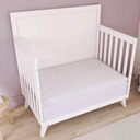 Dream On Me Holly 2-in-1 Mini & Portable Crib Mattress (38”x 24”x 3”), Dual Sided, Vinyl Waterproof Cover, 3” Fiber Core, GREENGUARD Gold Certified, Fits Standard Portable and Mini-Cribs