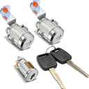 A-Premium Door Lock Cylinder with Keys Compatible with Kenworth T800, T660