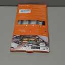 U-Taste Silicone Spatula Set with 600 Degrees Fahrenheit Heat Resistant (Black)