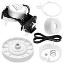 Upgraded W10913953 Washer Shift Actuator W10721967 Washer Pulley Clutch Kit W10006384 Drive Belt for Whirlpool Maytag Replaces 49tyz-E120a1 W11481722 W10815026 50sm21-1-221b MVWX655DW1 Parts