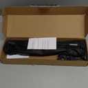 QIYUANCHUANG Foldable Hiking Pole 45-54” Height Adjustable 5'2"+, 1/4" Camera Mount Collapsible Trekking Pole 14" Compact for Women Seniors (Phone Stand Sold Separately)(1Pack, Black, EVA)