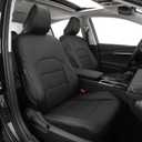EKR Camry Seat Covers for Toyota Camry SE,LE 2025 2026 Waterproof Leather Car Seat Cover Full Set for Trucks SUV-Faux Leather (Black)