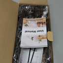 SWTYMIKI Shower Caddy Hanging Organizer - Over the Door Shower Caddy with 6 Hooks, 2 Installation Ways, Stainless Steel Rustproof Bathroom Organizer, Black (Black-1 Tier)