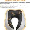 Glowki Travel Neck Pillow 100% Pure Memory Foam, 2025 New Neck Pillows for Sleeping, Neck Pillow for Travel Comfortable U Shape, Portable Ergonomic Design for TravelingCarWashable Cover(Grey)