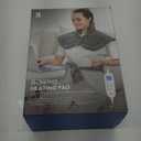 RENPHO Electric Heating Pad for Back Pain Relief, Birthday Christmas Gifts for Women Men Mom Dad Elderly, FSA Eligible Items Only List, Large Heat Pad for Neck Shoulders, 24"x33", ETL Certified, Gray