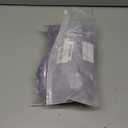 IDOMIK Fuzzy Dog Sweater with Adjustable Hood, Warm Fleece Dog Sweater Hoodie with Harness Hole & Pocket, Pullover Sweaters for Medium Dogs, Fuzzy Hooded Sweatshirt for Fall Winter Christmas,Purple,M