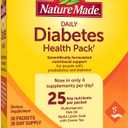 Nature Made Diabetes Health Pack, Daily Dietary Supplements for Nutritional Support, 30 Packets, 30 Day Supply (EXP 04/15/27)