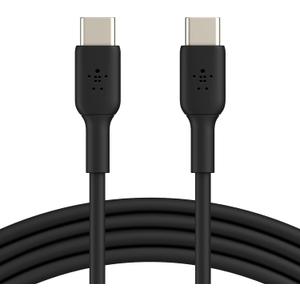 Belkin BoostCharge USB-C to USB-C Cable (1M/3.3ft) for iPhone 17, iPhone 17 Pro, Samsung Galaxy S25, S24, Pixel 10 & 9, iPad Pro, Nintendo Switch 2, Carplay & More Black