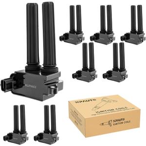 Ignition Coil Pack Set fit for V8 5.7 Hemi 2005-2020 Dodge Ram 1500 2500 3500 Dodge Charger Challenger Durango Magnum, Chrysler 300, Jeep Grand Cherokee Commander, UF504 C1526, 8pcs