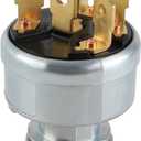272041 Ignition Switch with Key Compatible with Hyster Forklift Compatible with Clark Compatible with Daewoo Compatible with Crown Compatible with Yale Compatible with CAT Forklift