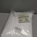 Turquoize White Curtains 96 Inch Long Room Darkening Curtains for Living Room Thermal Insulated Back Tab Rod Pocket Window Treatment Panels Drapes for Bedroom, 52" W x 96" L, Pure White