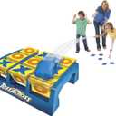 Mattel Games Toss Across Game, Beanbag Tic Tac Toe for 2 to 4 Players Ages 5 Years and Older
