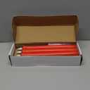 Homemory 6 Pcs Flameless Taper Candles with Remote Timer Dimmer, Red Battery Operated Candlesticks Flickering, Plastic Led Taper Candles Realistic, 9.6 Inches for Party Holiday Celebrations Christmas