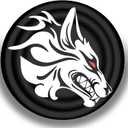 TOOLEPIC for Dodge Challenger Accessories-Snarling Hellhound Fuel Gas Tank Door Cover Overlay with Feed The Beast Design,Unique Car Accessory Perfect for Customization [Gas Tank Cover Not Included]