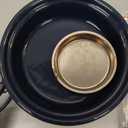 Ceramic Holder Electric Incense Burner Enamel Built-in LED Lights Simulate Flames, Classical, Elegant and High-end Hollow Design