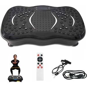 Vibration Fitness Trainer Lymphatic Drainage Vibration Board Suitable for Weight Loss, Body Shaping, Health Management, Home Gym Workouts