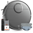 MAMNV Robot Vacuum and Mop Combo, 2 in 1 Mopping Robotic Vacuum Cleaner with Max Suction 2000Pa, Schedule, Wi-Fi/App/Remote, Self-Charging, Slim, Ideal for Pet Hair, Low-Pile Carpet, Hard Floor