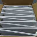 Samsill Durable 1 inch 3 Ring Binder, D Ring Binder, 100% Recycled Chipboard, White, 12 Pack
