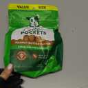 Greenies Pill Pockets for Dogs Large Size, Dog Treat Pouch for Capsule Medication, Peanut Butter Flavor, 15.8 oz. Pouch (EXP 06/27/27)