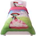 SweetpeaBeauty Kids Bedding Set - Toddler Bed Sheets & Comforter, Soft Twin Sheets, Girls Theme