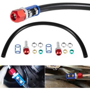 800-670 A/C Line Splice Kit for 5/8 Line With No.10 Hose, A/C Air Conditioning Repair Splice Connector, Universal Fit For 5/8'' Hose to Hard Lines Repair