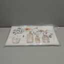 Stupell Industries Antique Floral Bouquets Flowers Glass Jar Painting, Wall Plaque, 13 x 19