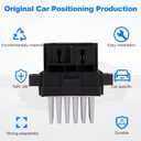 Blower Motor Resistor 4P1594 15141283 Replacement Compatible with Silverado 1500 2500 HD 3500 HD & for Suburban 1500 2500 & for Tahoe & Avalanche & for Equinox 2007-2013 Blower Resistor