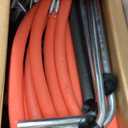 55" Trampoline for Kids with Enclosure, 440lbs Capacity Indoor & Outdoor Toddler Trampoline with Adjustable Gymnastics Bar & Toys, for Boys & Girls (Red)