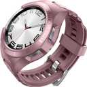 Dexnor for Samsung Galaxy Watch 6 Classic Band [47mm] [43mm], Galaxy Watch 6 Band [40mm] [44mm], [Raised Bezel & Snap-on] Rugged Shockproof Case for Galaxy Watch 6 / Watch 6 Classic (2023)