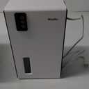 NineSky Dehumidifier for Home, 95 OZ Water Tank, (1000 sq.ft) Dehumidifiers for Bathroom Bedroom Basement with Auto Shut Off,7 Colors LED Light(White