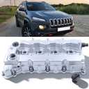 Aluminum Engine Valve Cover w/Gasket 05047517AL for Jeep Cherokee 2014-2017