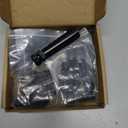GAsupply M14x1.5 Lug Bolts 24mm Shank Fit for Ferrari GT, GTA, M GT, M GTA, Black 14x1.5 6 Spline Wheel Lug Bolt Stock Stud Conical Seat, 20 pcs + 1 pcs 3/4" 19mm & 13/16" 21mm Stock Stud Key