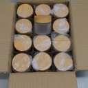 2oz Jars with Lids, Hoa Kinh 24 Pack Frosted Glass Jars with Woodgrain Lids Empty Cosmetic Containers Round Airtight Glass Jar with Inner Liners and Lid for Storing Lotions, Powders, and Ointments