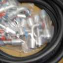 25PCS Air Conditioning Hose and Fitting Kit Includes 3PCS 9.8ft #6#8#10 Standard Barrier AC Hoses, 22PCS #6#8#10 AC Fittings, 12Pcs O-Rings, Universal Compatible with Auto AC Systems R134a