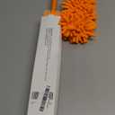 Microfiber Duster for Cleaning, Tukuos Hand Washable Dusters with 2pcs Replaceable Microfiber Head, Extendable Pole, Detachable Cleaning Supplies for Office, Car, Window, Furniture, Ceiling Fan (Orange)