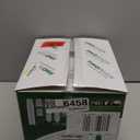 Disposable Paint Spray Gun Cup System for HVLP Paint Spray Paint Gun, Standard 6 Ounce (180ml) Kit with 50 Cups and Lids, 1 Hard Paint Mixing Cup with Retainer Ring and 20 Plugs