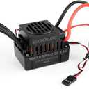 GoolRC Brushless Motor ESC Waterproof 45A Brushless ESC Electric Speed Controller with 5.5V/3A BEC for 1/10 RC Car