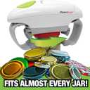 Robotwist Automatic Jar Opener, Deluxe Model with Improved Torque, Robo Twist Kitchen Gadgets for Home, Electric Handsfree Easy Jar Opener  Works on All Jar Sizes, As Seen on TV