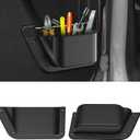 Rear Door Storage Pockets Side Organizer Box Compatible for Ford Bronco 4-Door 2021-2025, Door Cup Holders, Interior Storage Expansion, 2 PCS